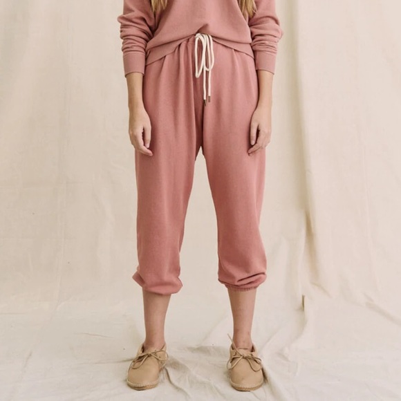 The Great The Stadium Sweatpant in Rosette, 00 - Picture 5 of 7